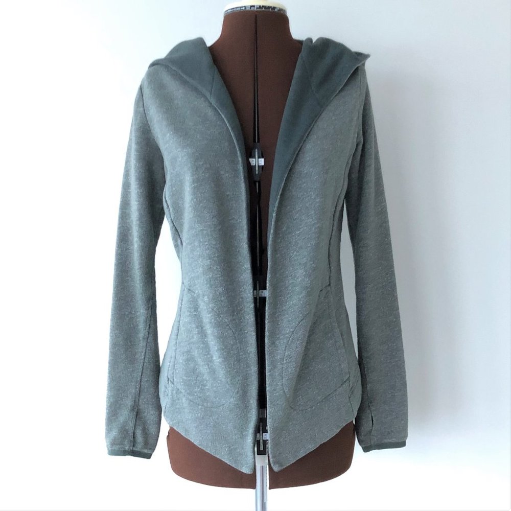 Open Front Jacket Hoodie